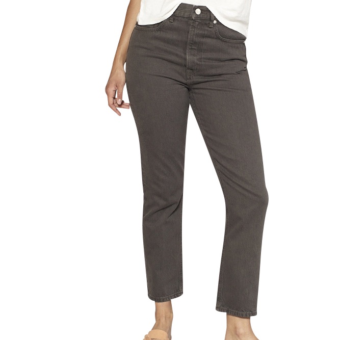 Outerknown Dune High Rise Slim Fit Jeans In Ember Size 28